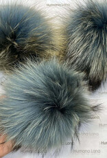 Humana Lana Racoon Fur cobalt blue 19-20 cm