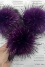 Humana Lana Racoon Fur zinzolin 17-18 cm