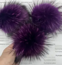 Humana Lana Racoon Fur zinzolin 17-18 cm