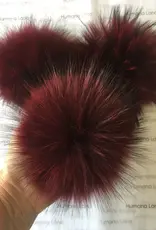 Humana Lana Racoon Fur burgundy 17-18 cm
