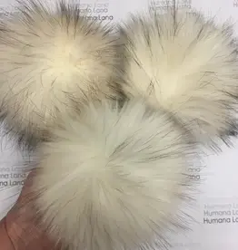 Humana Lana Racoon Fur cream 17-18 cm