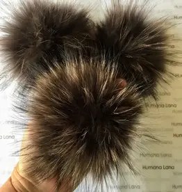 Humana Lana Racoon Fur coffee 17-18 cm