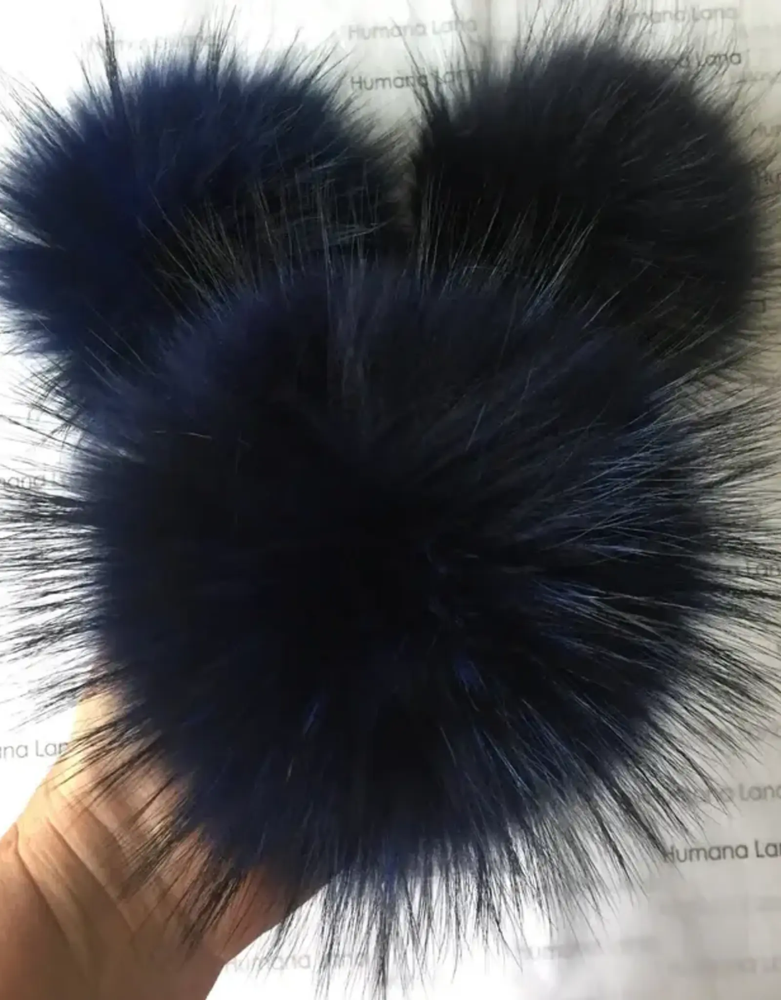 Humana Lana Racoon Fur navy 17-18 cm
