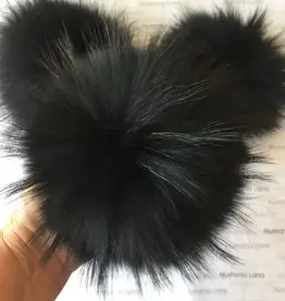 Humana Lana Racoon Fur black 17-18 cm