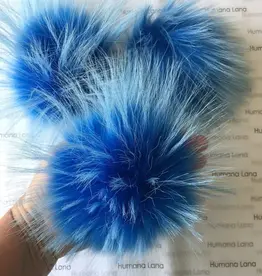 Humana Lana Racoon Fur baby blue 17-18 cm