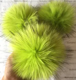 Humana Lana Racoon Fur green apple 17-18 cm