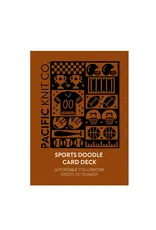 Pacific Knit Co. Sports Doodle Card Deck