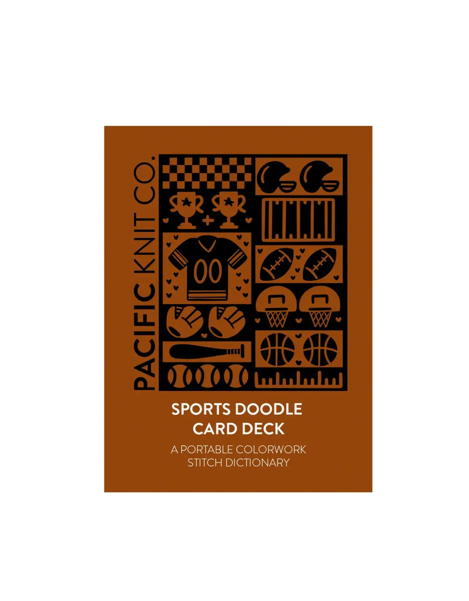Pacific Knit Co. Sports Doodle Card Deck