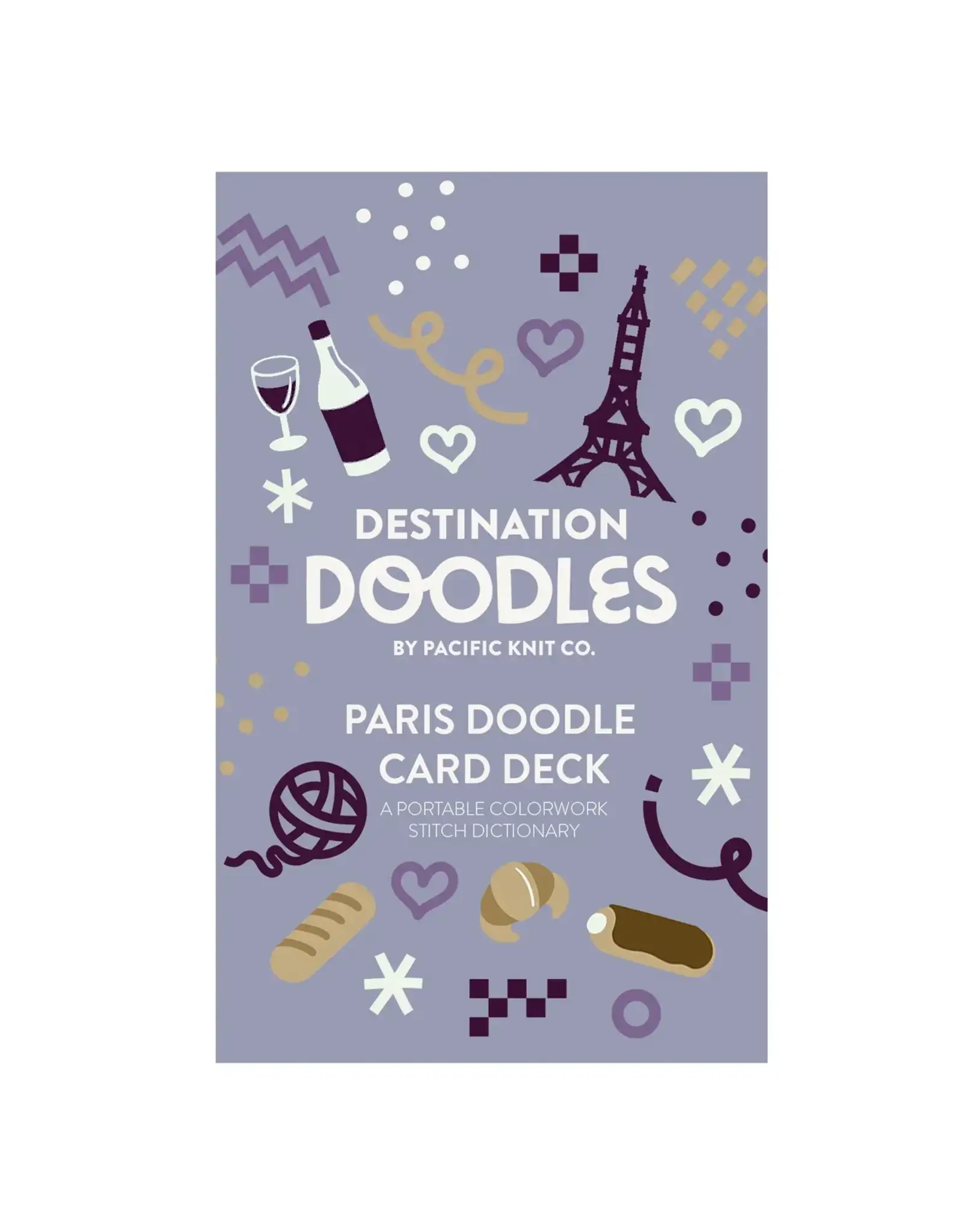 Pacific Knit Co. Paris Doodle Card Deck