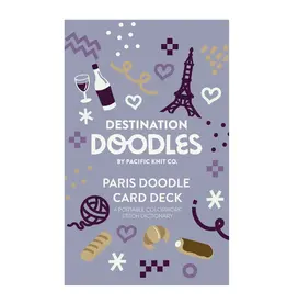 Pacific Knit Co. Paris Doodle Card Deck