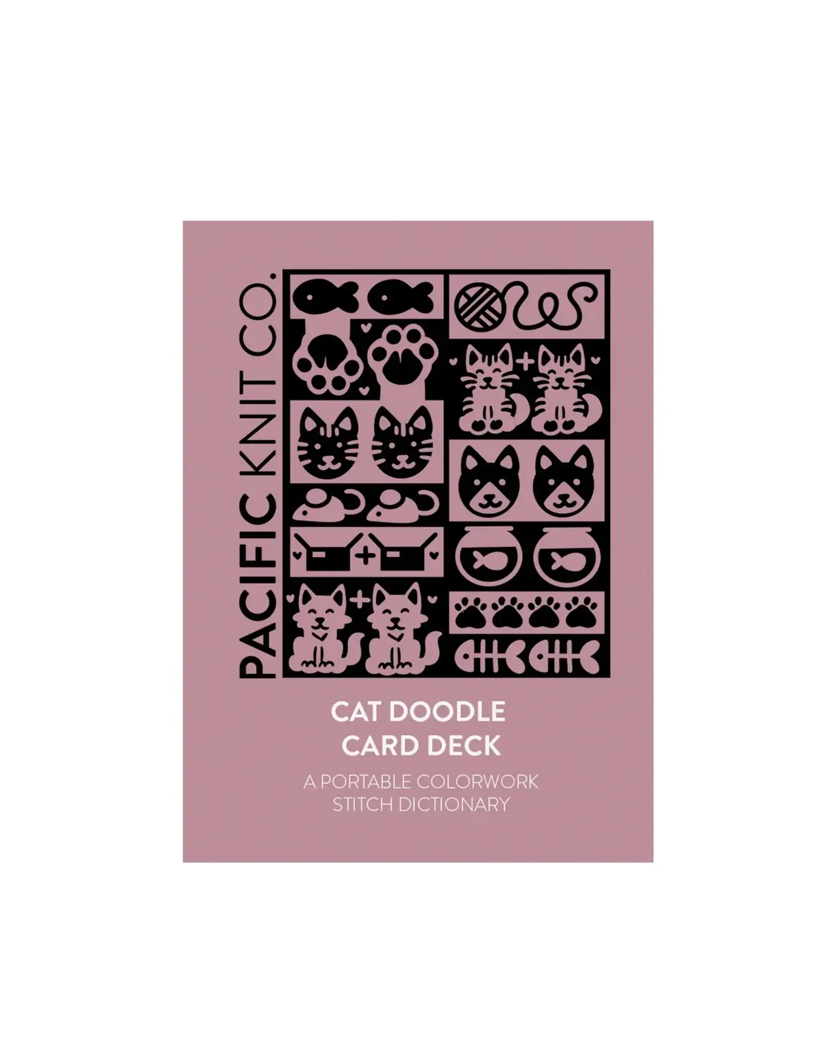 Pacific Knit Co. Cat Doodle Card Deck