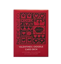 Pacific Knit Co. Valentine 2 Doodle Card Deck