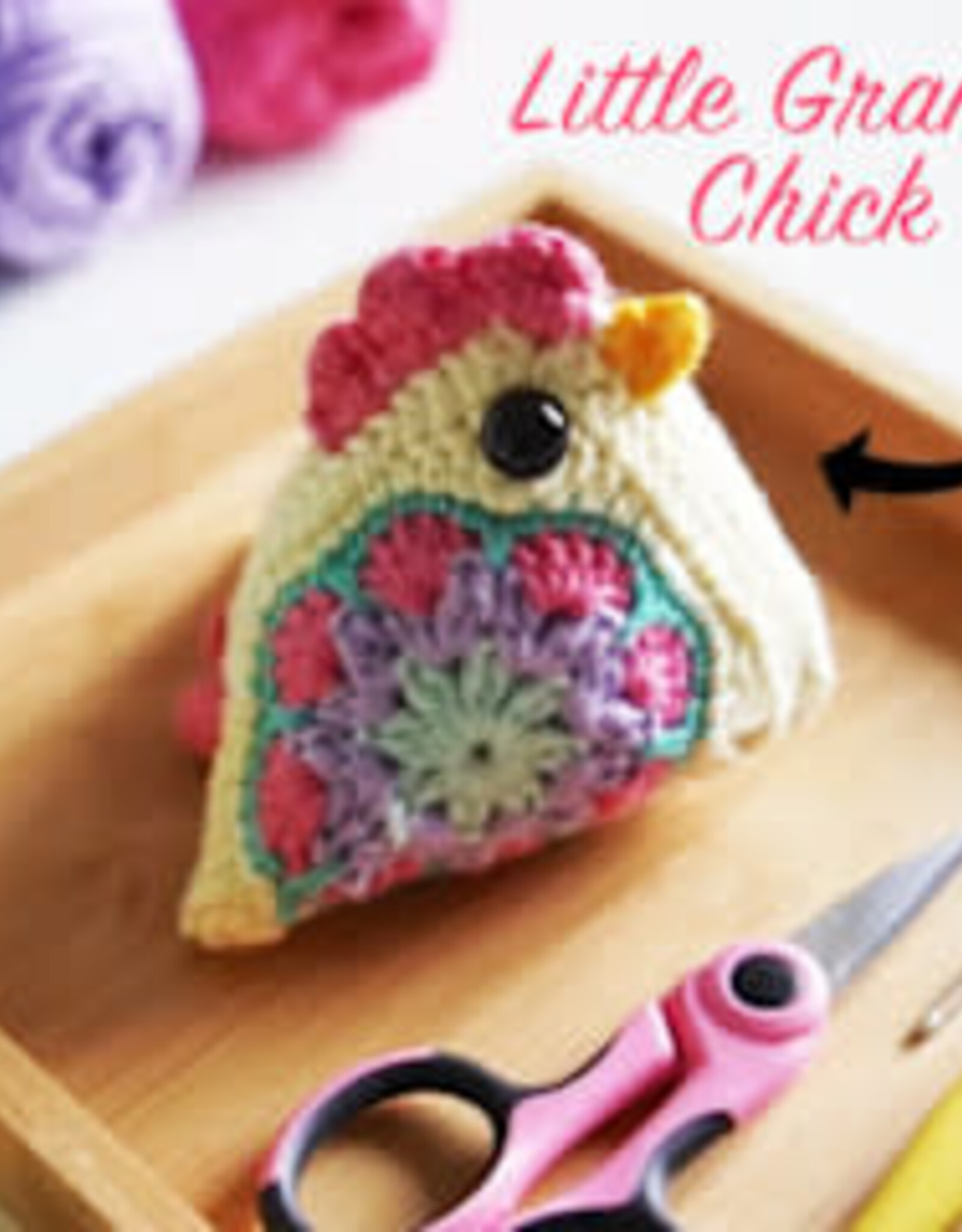Little Granny Square Chick Crochet Late Winter 2026