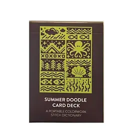 Pacific Knit Co. Summer Doodle Card Deck