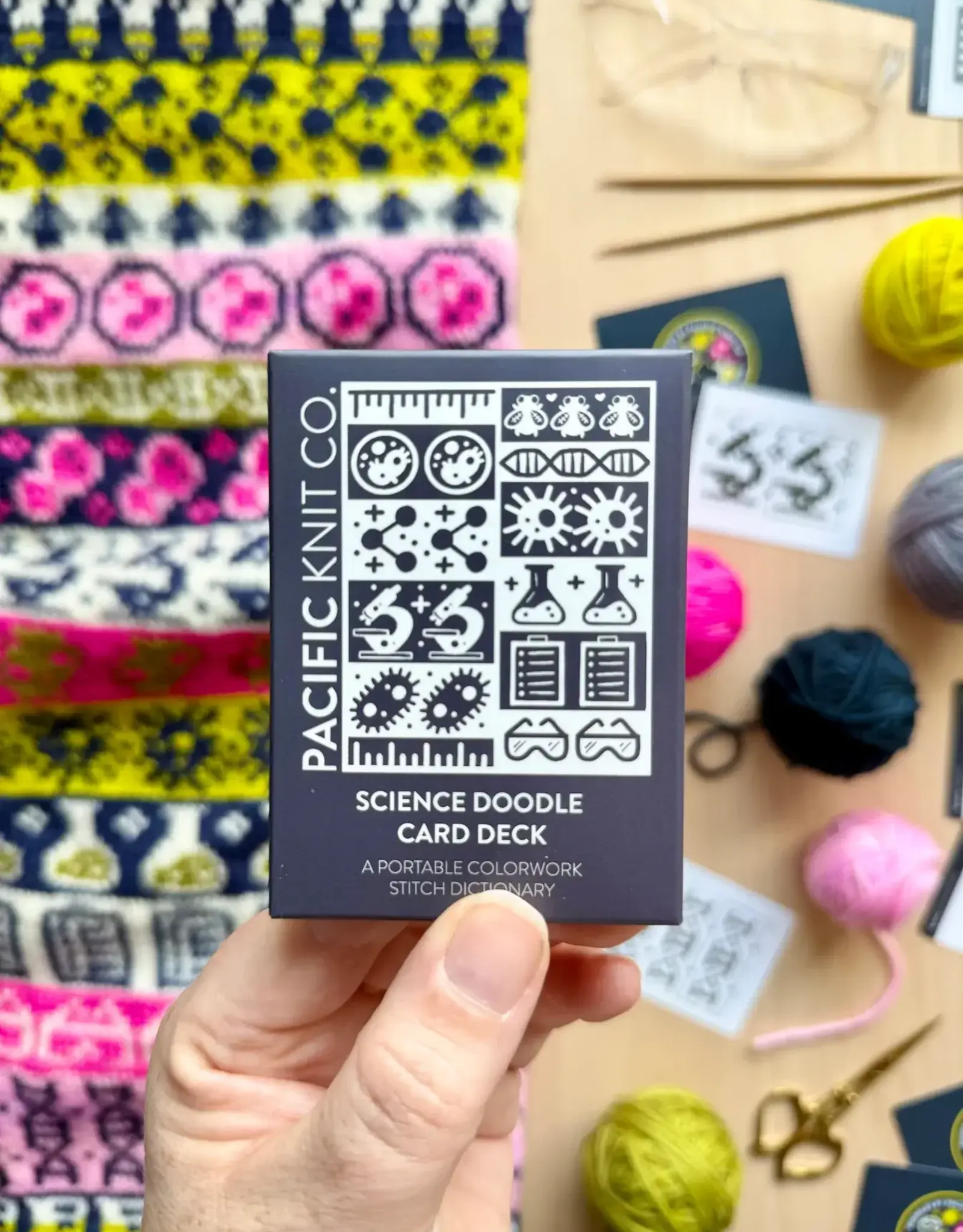 Pacific Knit Co. Science Doodle Card Deck