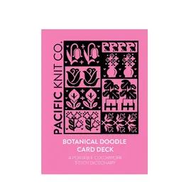 Pacific Knit Co. Botanical Doodle Card Deck