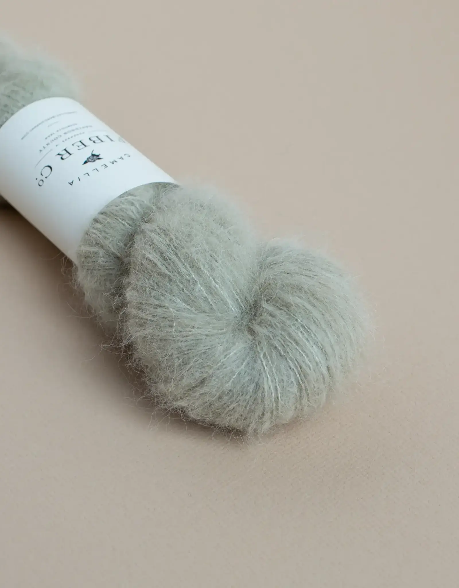 Camellia Fiber Company CFC Suri Silk Lace lichen