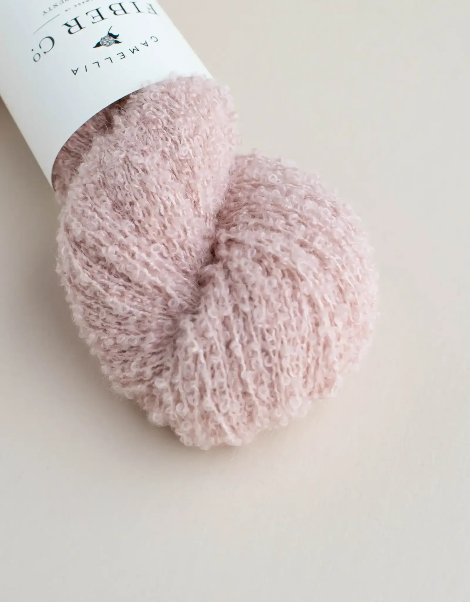 Camellia Fiber Company CFC Boucle Fingering camellia