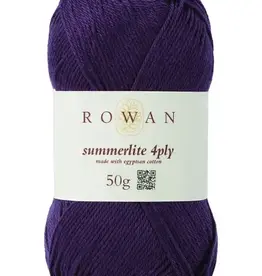 Rowan Summerlite 4 ply aubergine