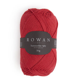 Rowan Summerlite 4 ply chilli
