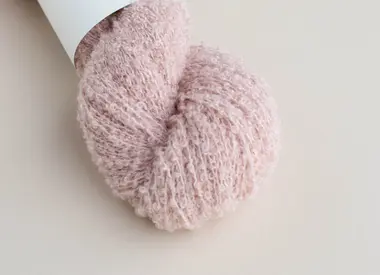 Camellia Boucle Fingering