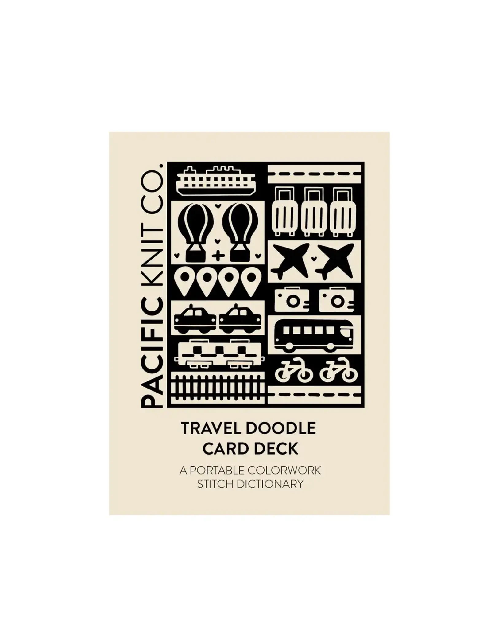 Pacific Knit Co. Travel Doodle Card Deck