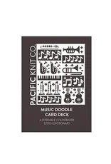 Pacific Knit Co. Music Doodle Card Deck