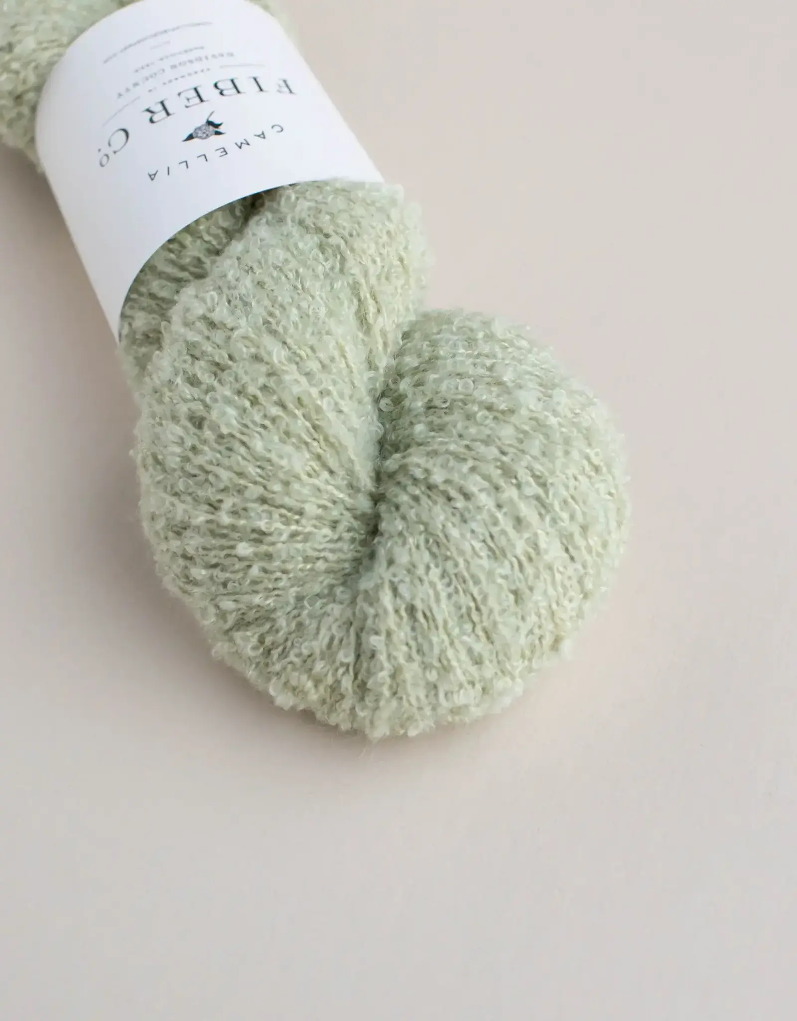 Camellia Fiber Company CFC Boucle Fingering lichen