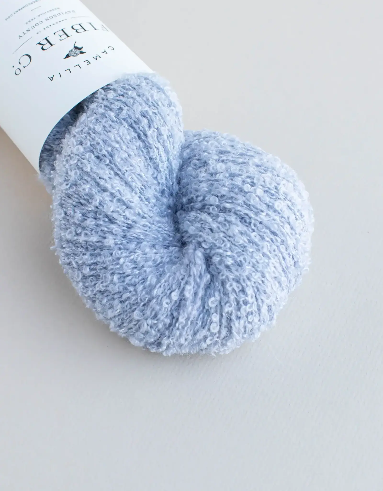 Camellia Fiber Company CFC Boucle Fingering sweet pea