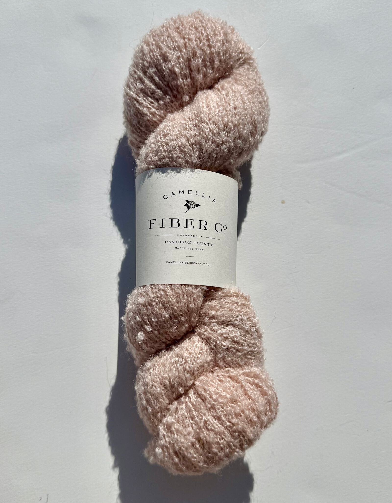 Camellia Fiber Company CFC Boucle Fingering carnation