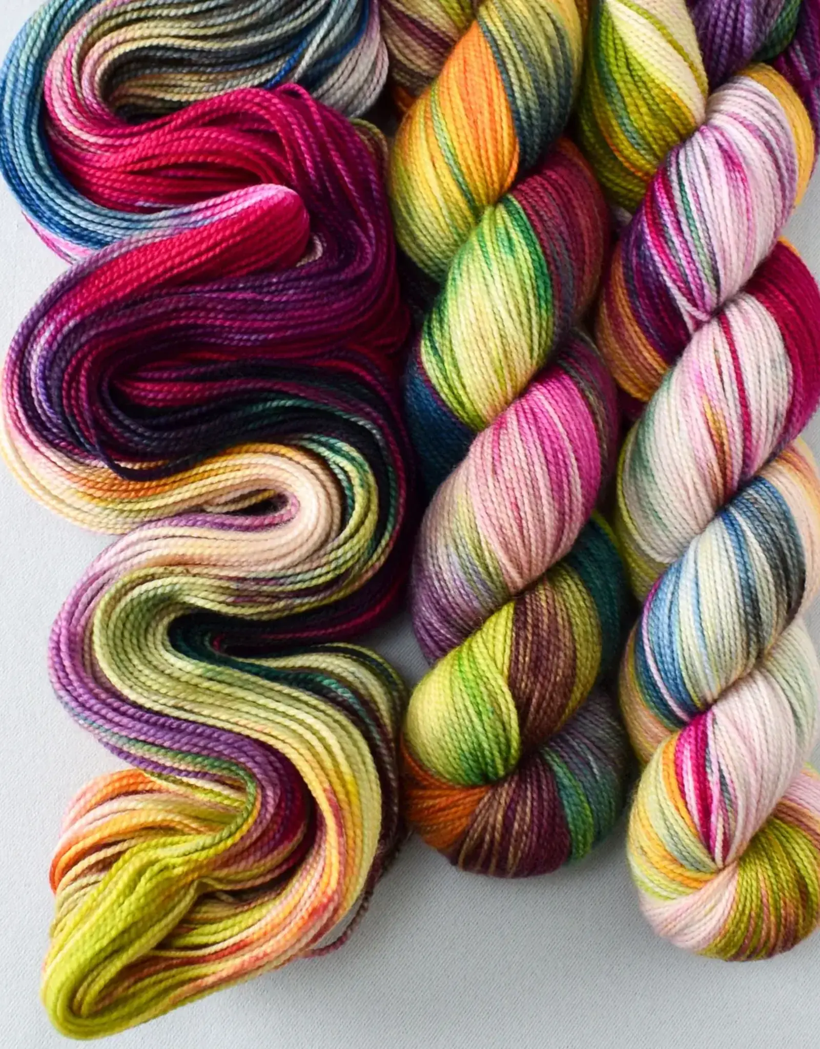 Miss Babs Yummy 2 Ply rainbow carwash