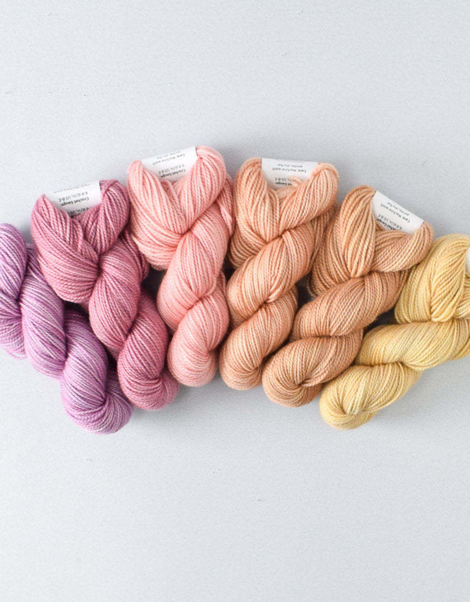 Miss Babs Gradient Set painted dessert