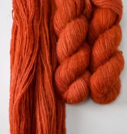 Miss Babs Billow turkey red