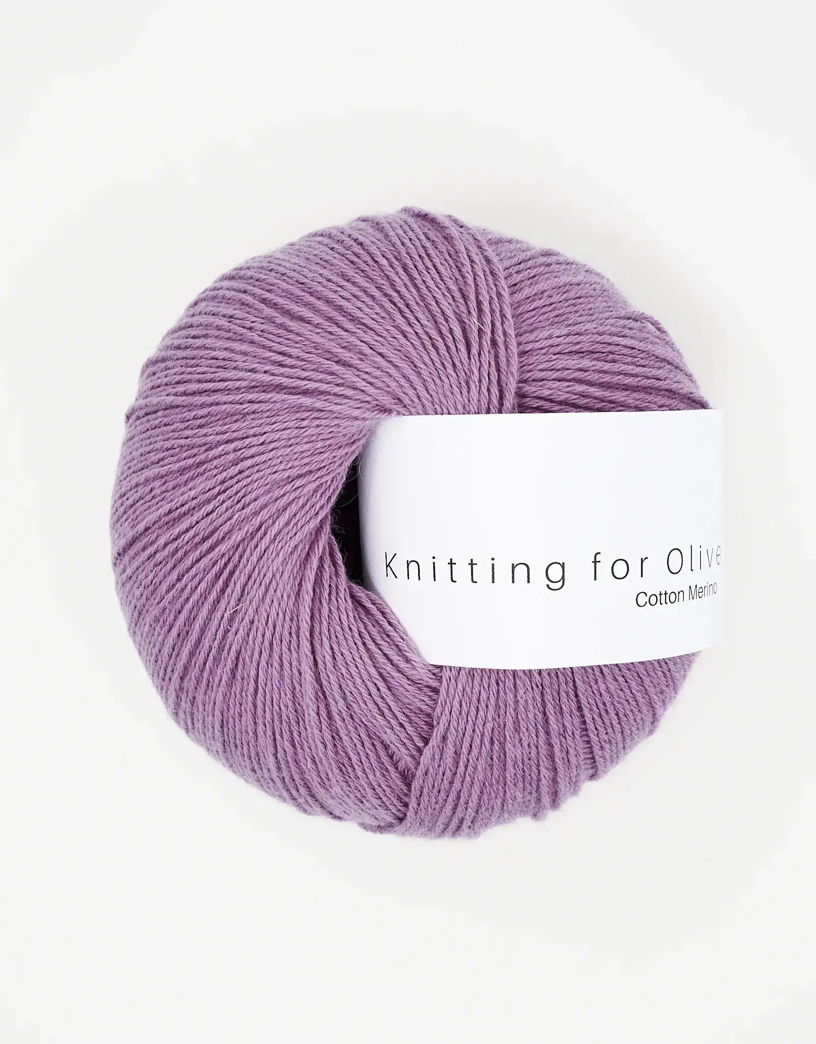 Knitting for Olive Cotton Merino artichoke purple