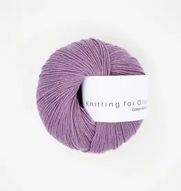 Knitting for Olive Cotton Merino artichoke purple