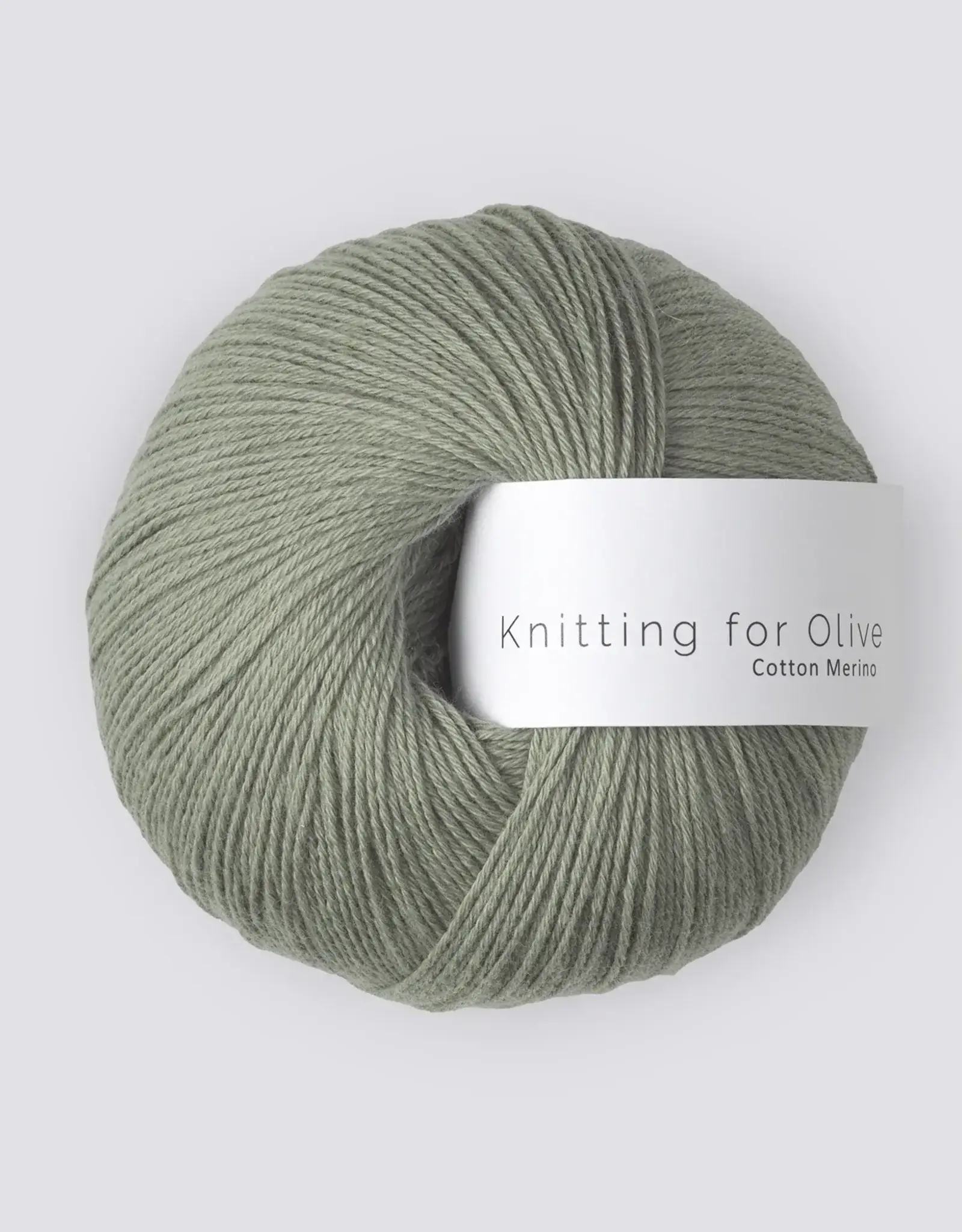 Knitting for Olive Cotton Merino dusty artichoke