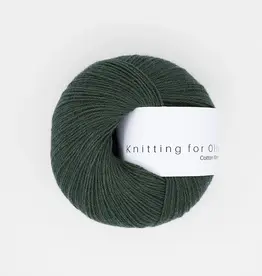Knitting for Olive Cotton Merino bottle green