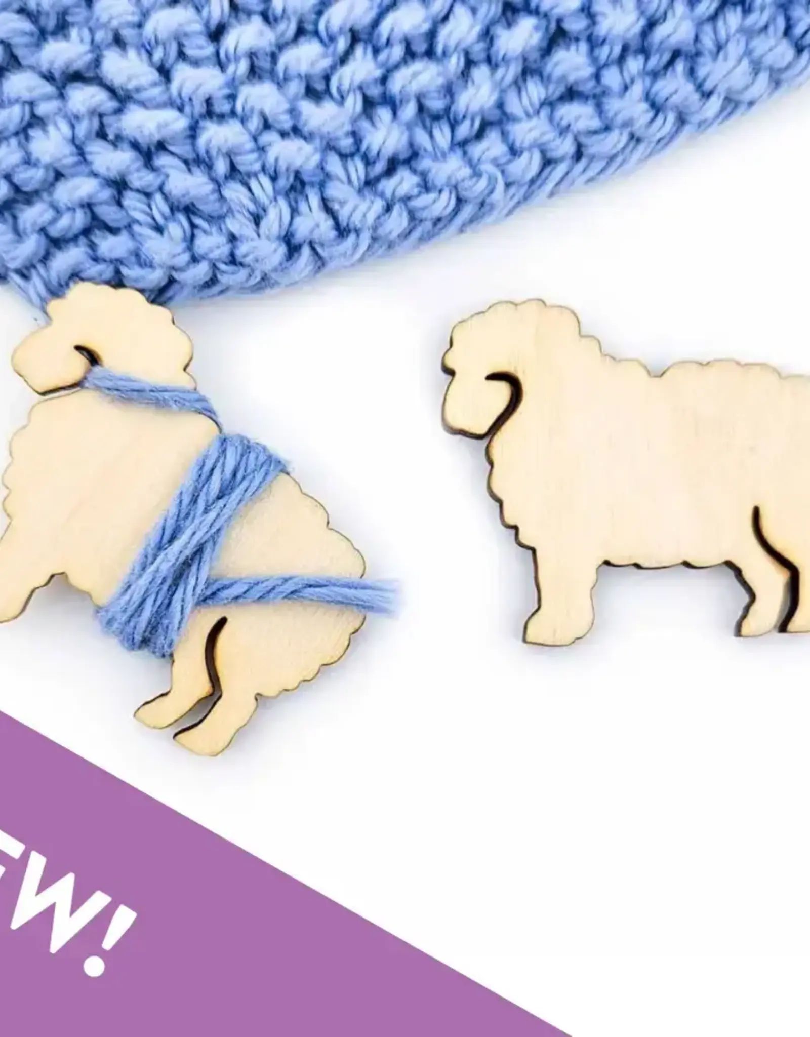 Twice Sheared Sheep Little Sheep Yarn Bobbins
