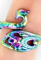 Twice Sheared Sheep Rainbow Peacock Tensioning Ring