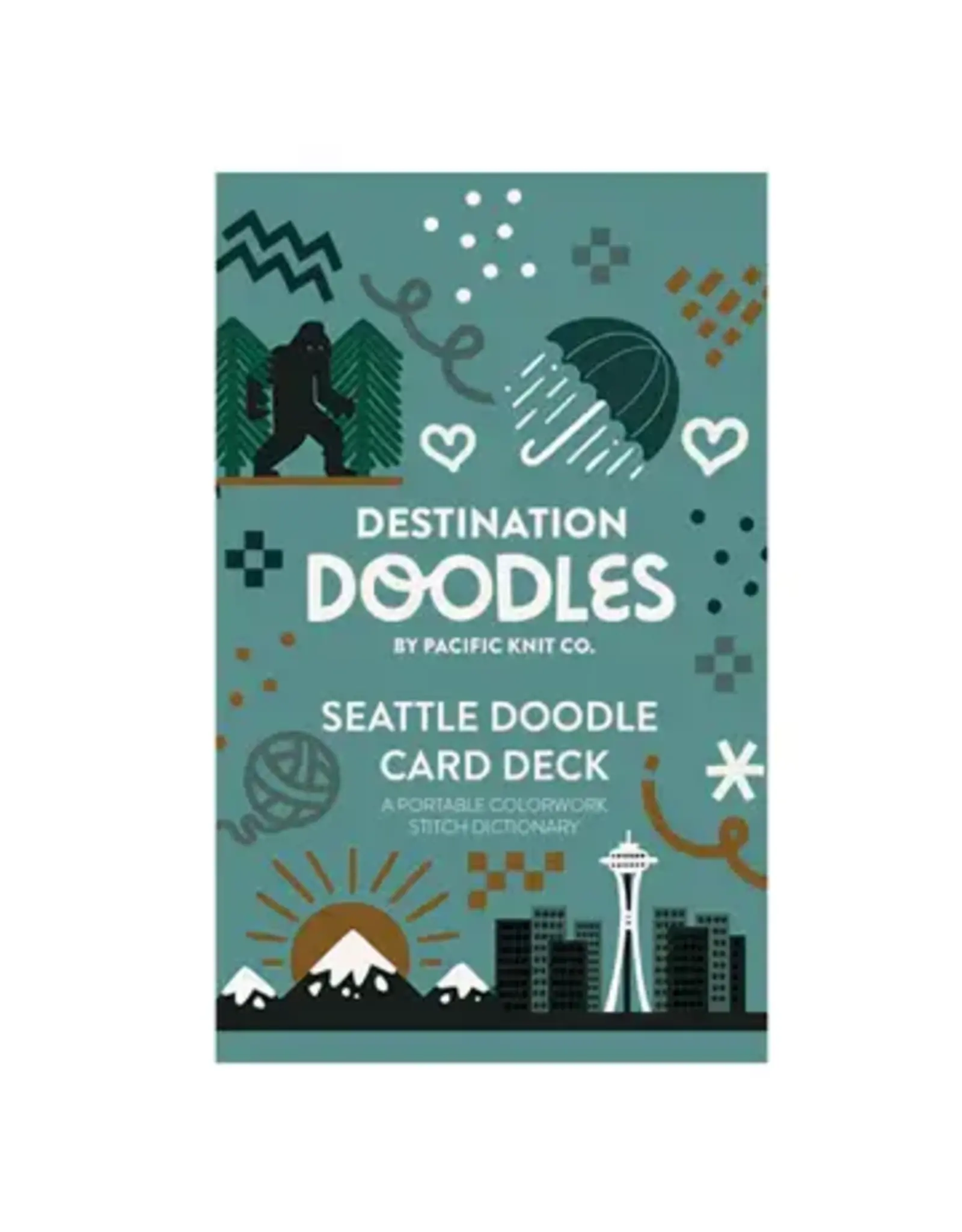 Pacific Knit Co. Seattle Doodle Card Deck
