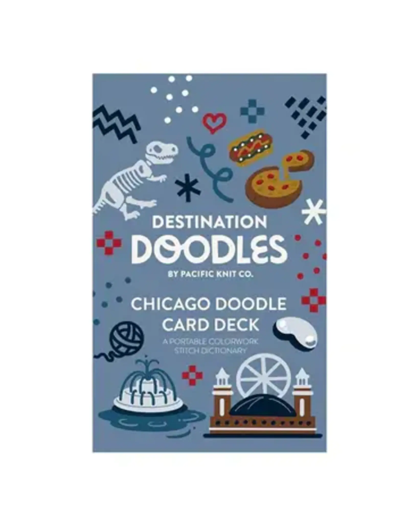 Pacific Knit Co. Chicago Doodle Card Deck