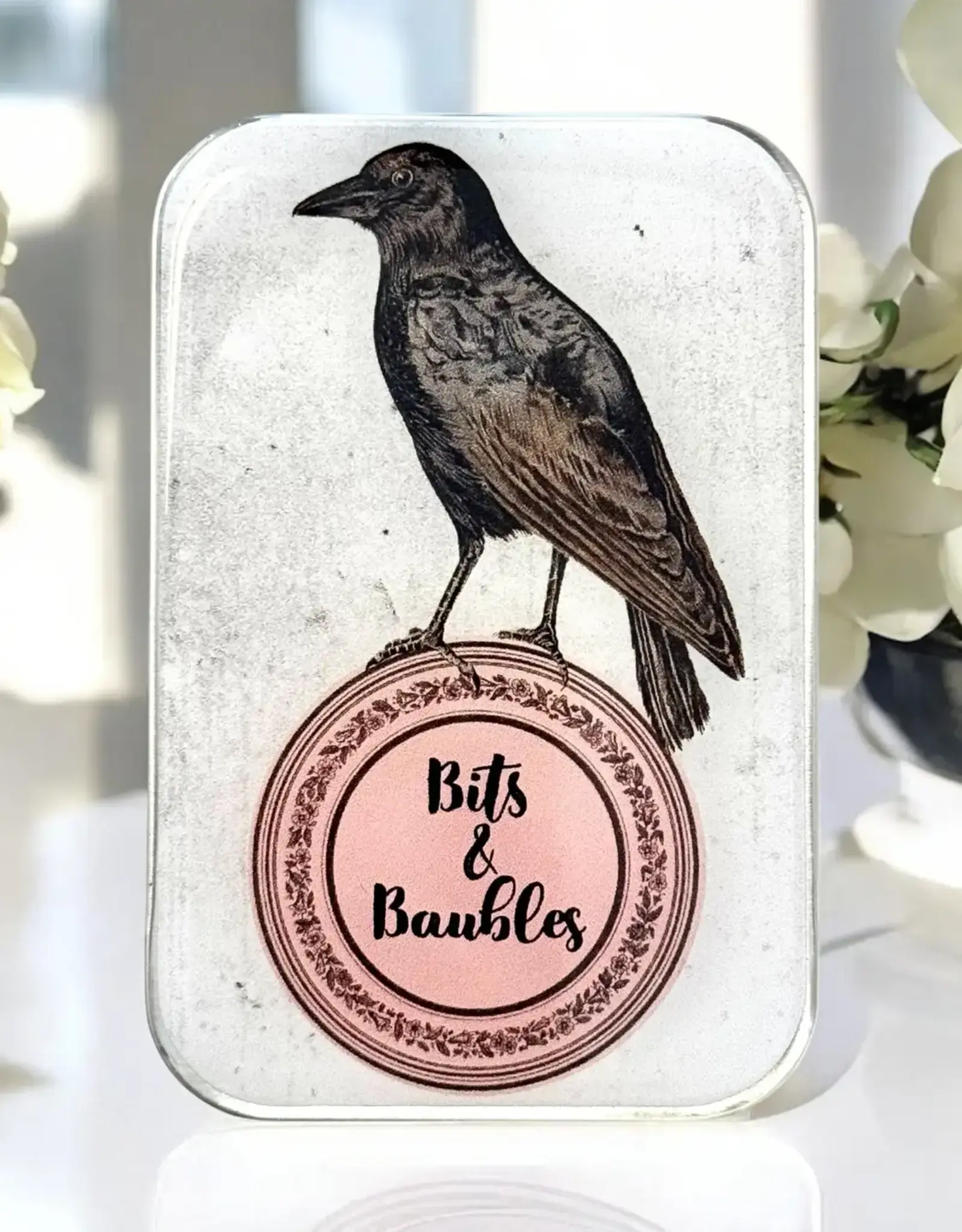 Firefly Notes Bits and Baubles Crow Notions Tin