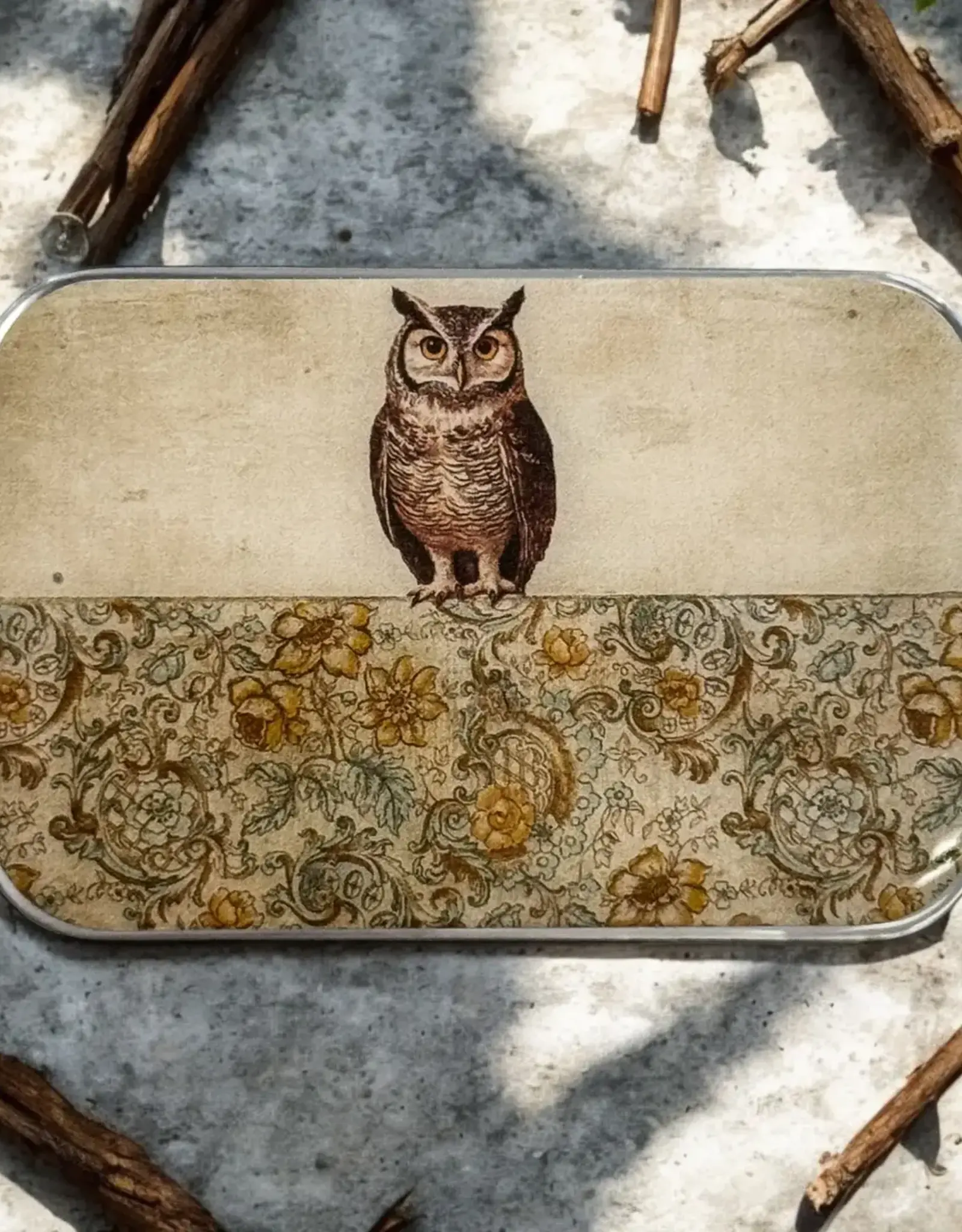 Firefly Notes Owl Notions Tin