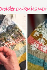 Embroider on Knits