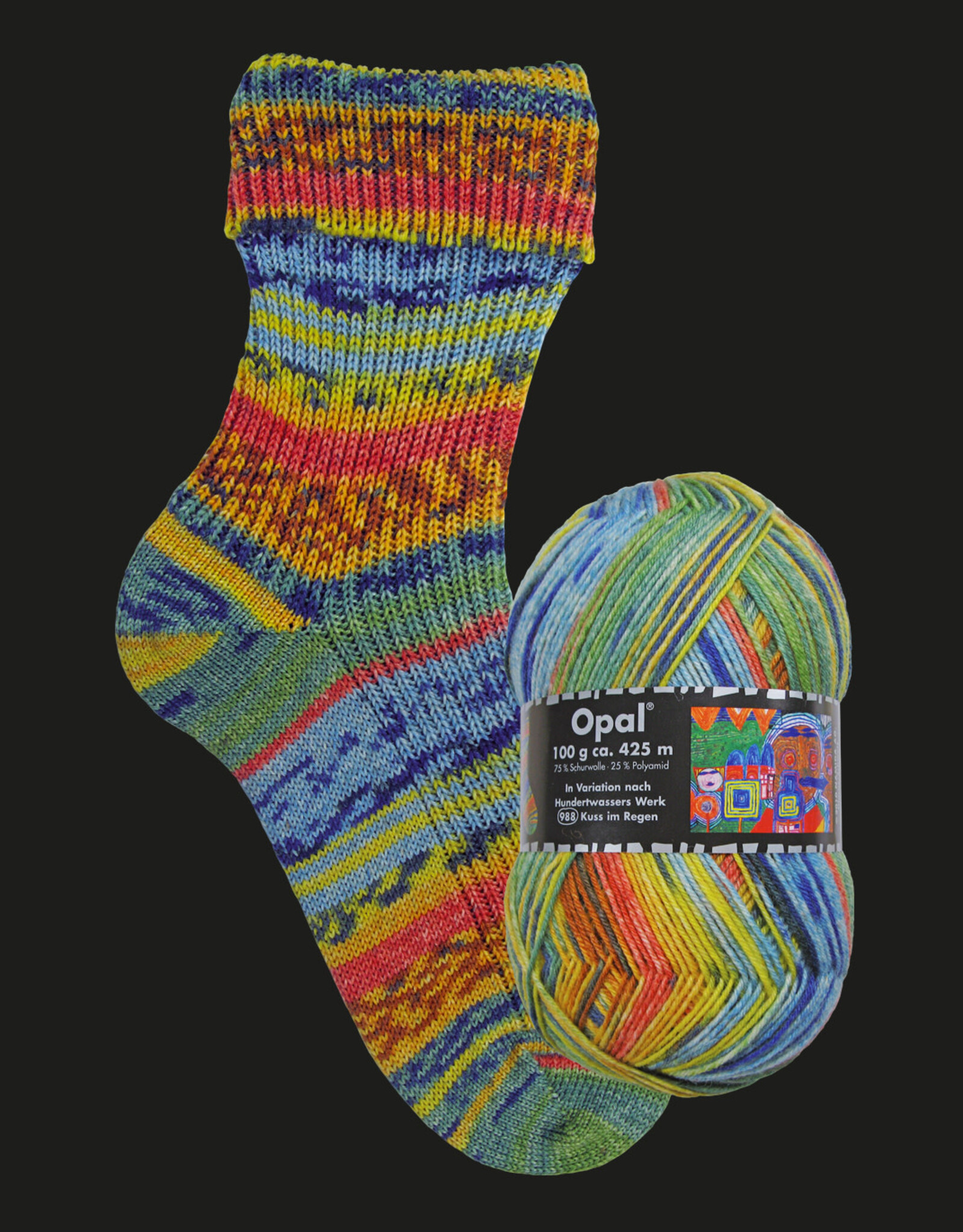 Opal Hundertwasser Opal Sock 3200