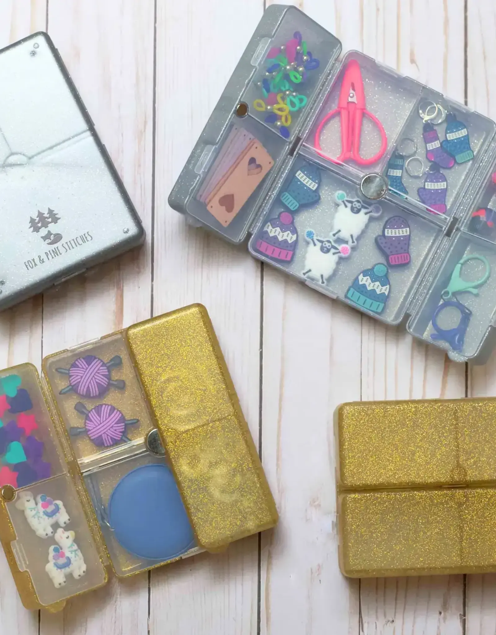 Fox & Pine Glitter Notion Nooks gold
