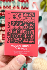 Pacific Knit Co. Holiday 3 Doodle Card Deck