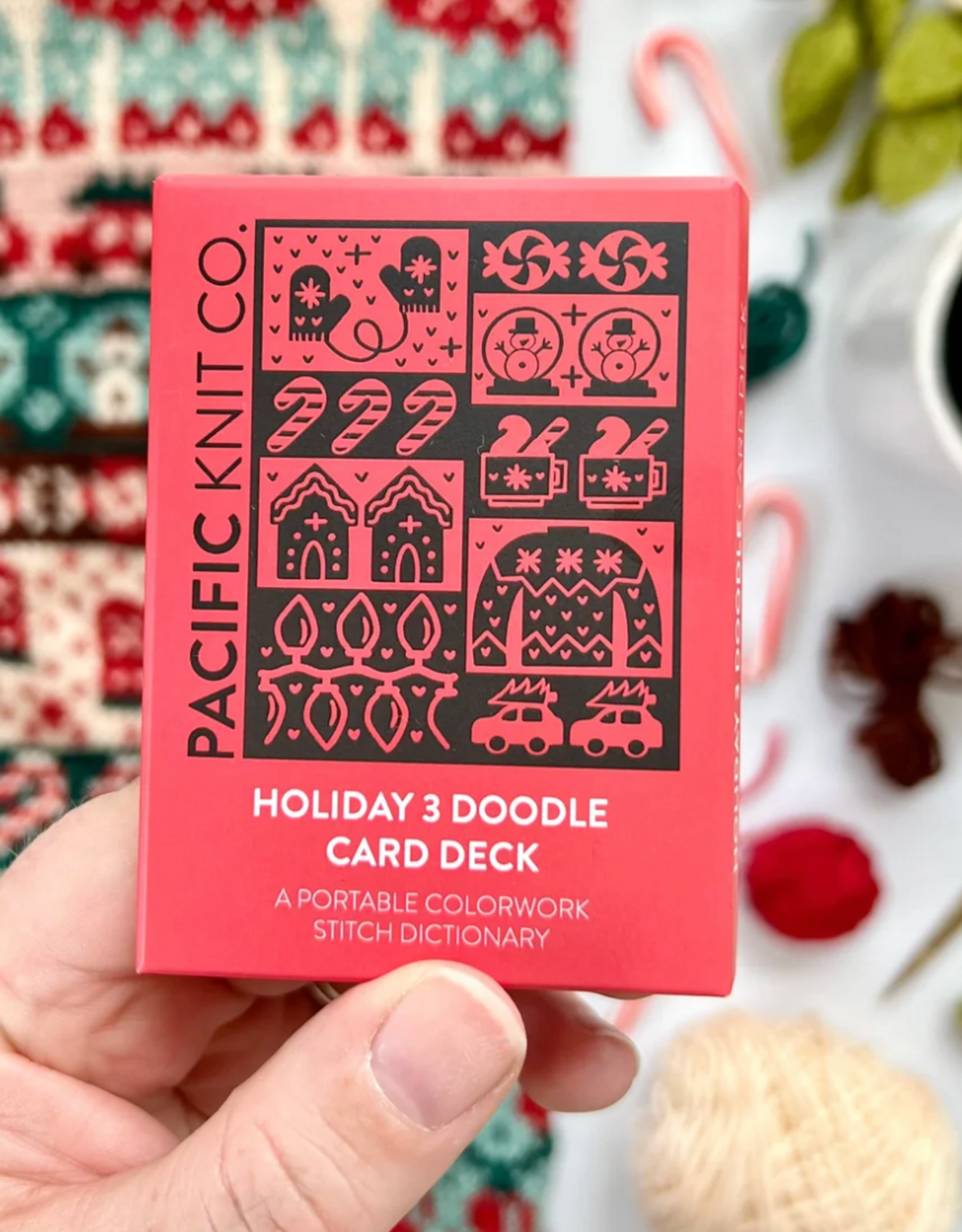 Pacific Knit Co. Holiday 3 Doodle Card Deck