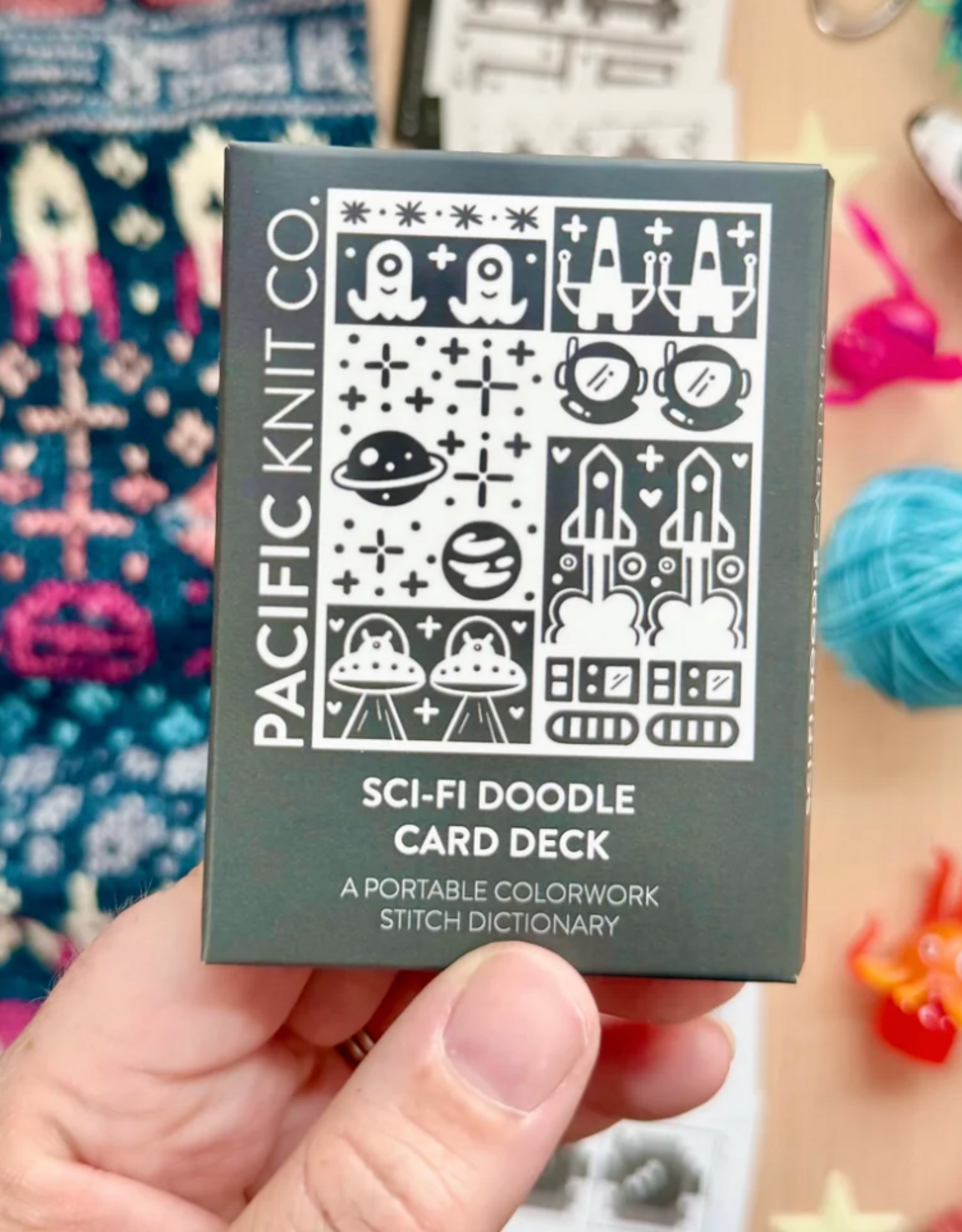 Pacific Knit Co. Sci Fi Doodle Card Deck