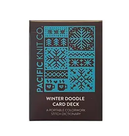 Pacific Knit Co. Winter Doodle Card Deck